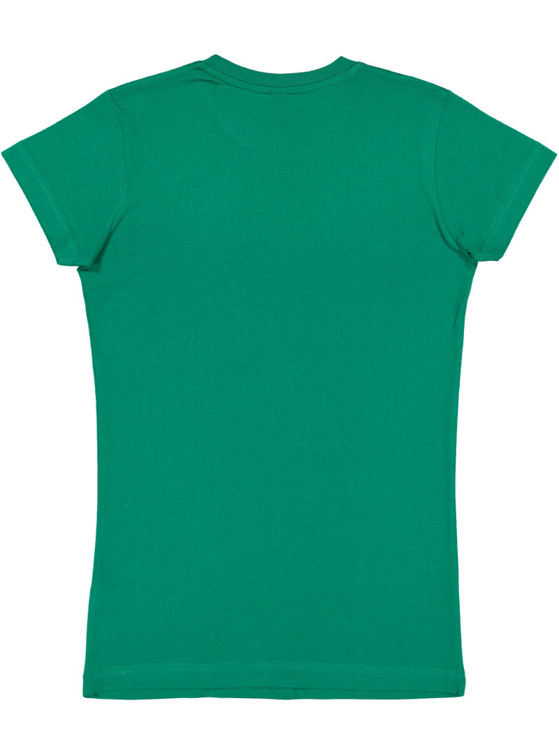 LADIES FITTED FINE JERSEY TEE | LAT-Apparel