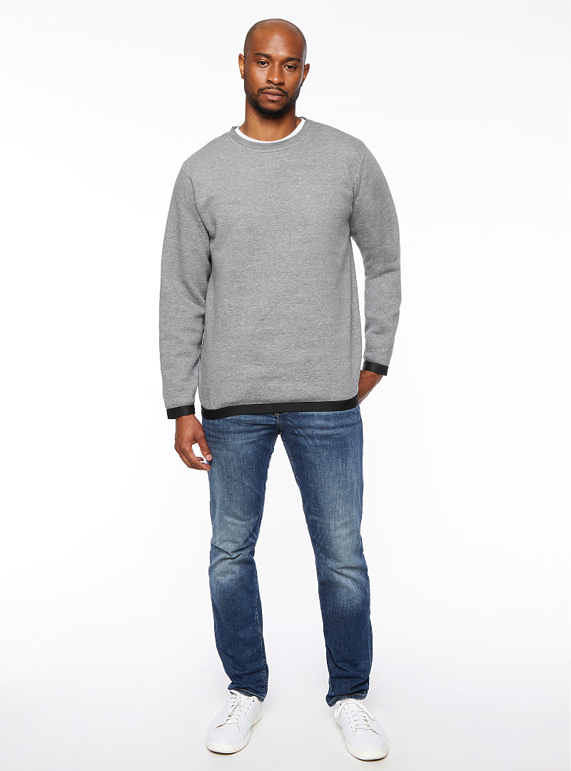 Men Casual Knitted Soft Cotton Sweaters Pullover For Men