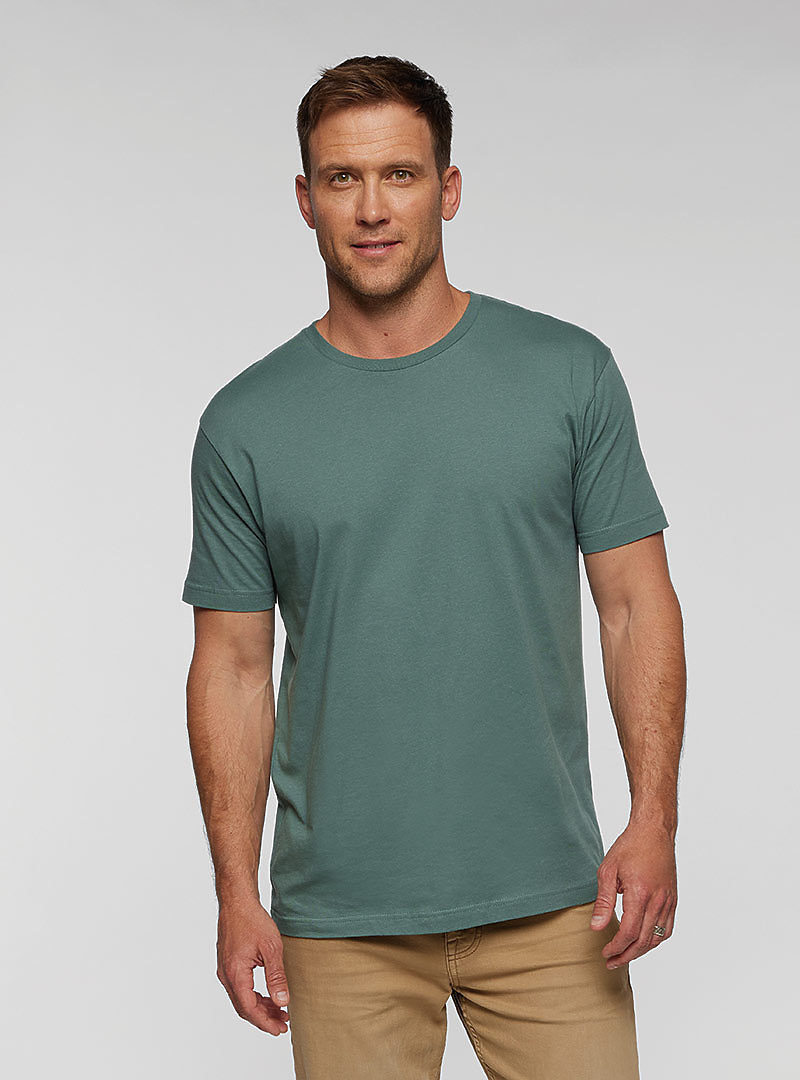 Eco-friendly jersey Henley T-shirt Standard fit, Le 31