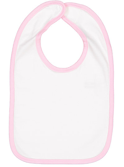 INFANT CONTRAST TRIM BIB | LAT-Apparel