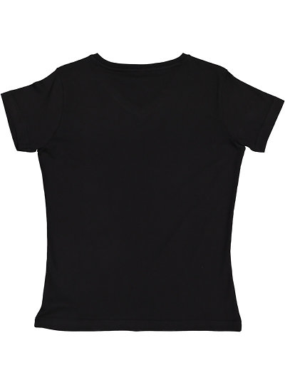 LADIES V-NECK PREMIUM JRSY TEE | LAT-Apparel