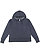 LADIES VINTAGE WASH HOODIE Washed Navy 