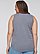 LADIES CURVY FINE JERSEY TANK  MODEL-BACK