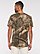 MENS REALTREE CAMO TEE  MODEL-BACK