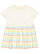 INFANT FINE JERSEY DRESS Natural/Sunkissed Stripe 