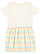 TODDLER FINE JERSEY DRESS Natural/Sunkissed Stripe 