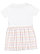 TODDLER FINE JERSEY DRESS White/Lilac Stripe BACK