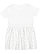 TODDLER FINE JERSEY DRESS White/White Spot BACK