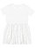 TODDLER FINE JERSEY DRESS White/White Spot 