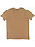 UNISEX BAMBOO TEE Coyote Brown BACK