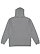 UNISEX FULL ZIP FLEECE Granite Heather BACK